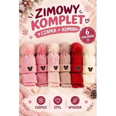 Czapka dziecięca KOMPLET DYT-115