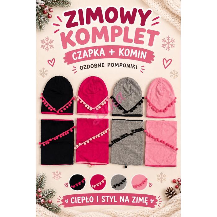 Czapka dziecięca KOMPLET DYT-119