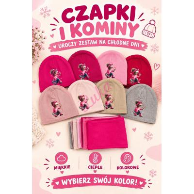 Czapka dziecięca KOMPLET DYT-136