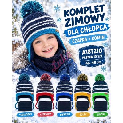 Czapka dziecięca KOMPLET DYT-137