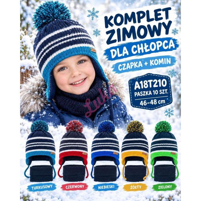 Czapka dziecięca KOMPLET DYT-137