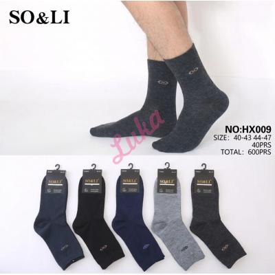 Men's socks SO&LI HX-009