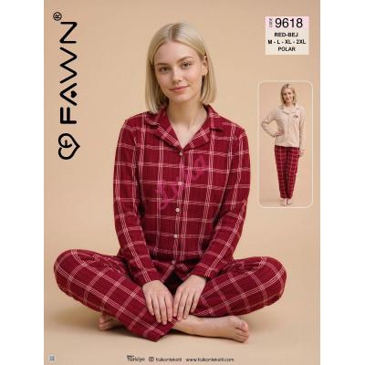 Women's turkish pajamas Fawn SNN-9618