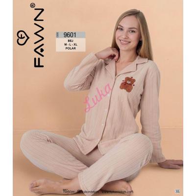 Piżama damska turecka Fawn SNN-9618