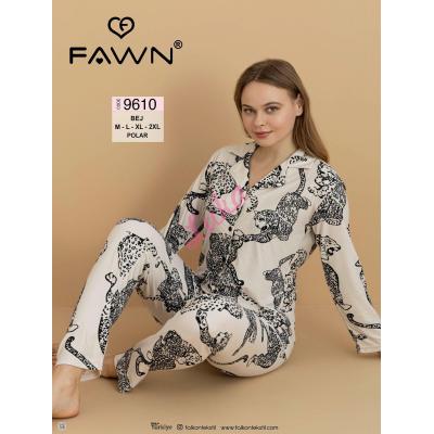 Piżama damska turecka Fawn SNN-9606