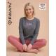Women's turkish pajamas Fawn SNN-6000
