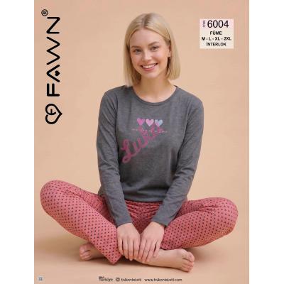 Piżama damska turecka Fawn SNN-6000