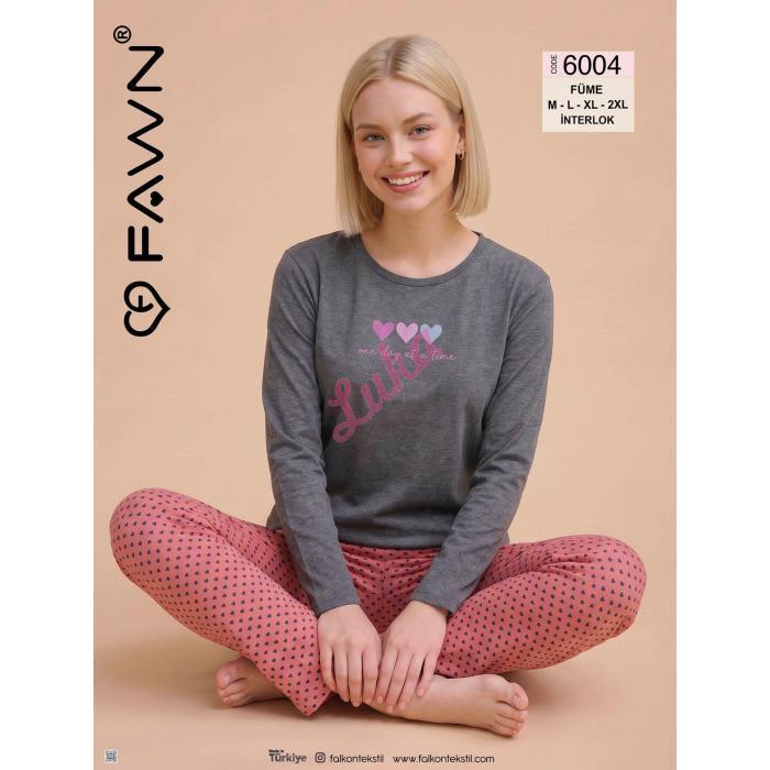 Women's turkish pajamas Fawn SNN-6000