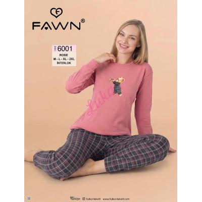 Piżama damska turecka Fawn SNN-6009