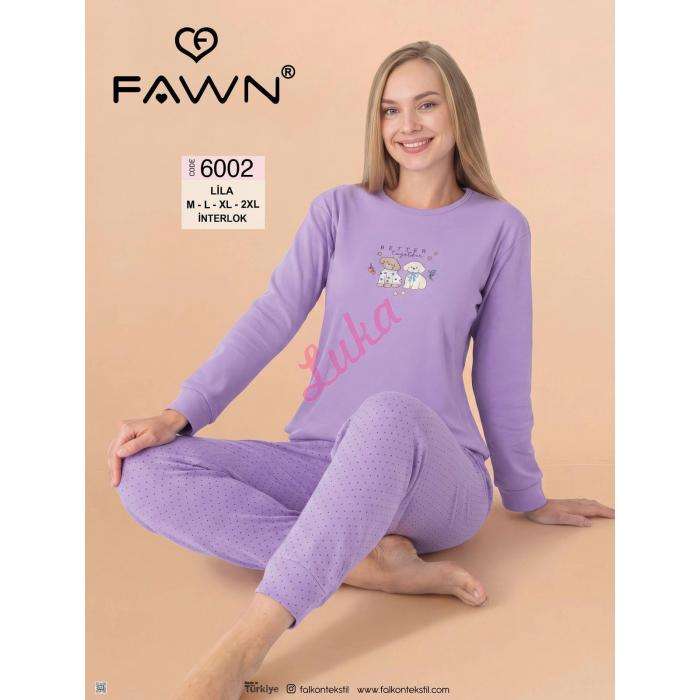 Women's turkish pajamas Fawn SNN-6001