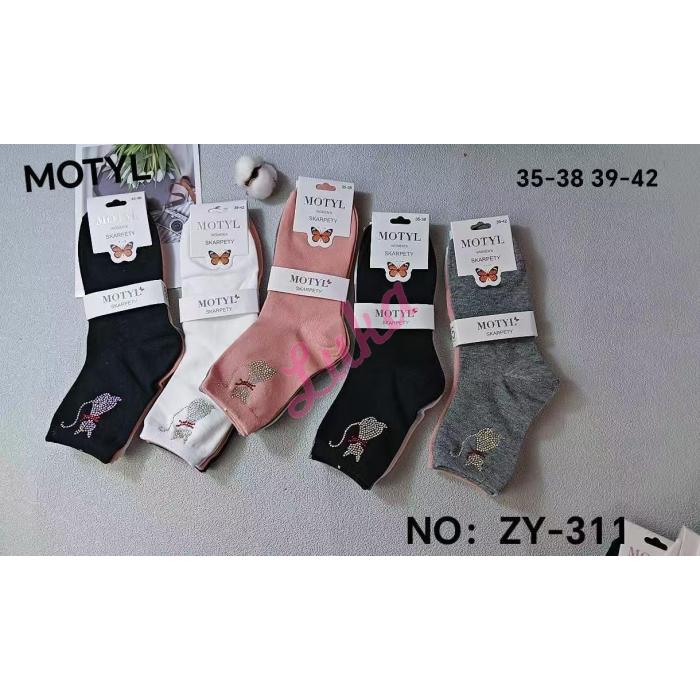 Skarpety damskie Motyl AN-2661