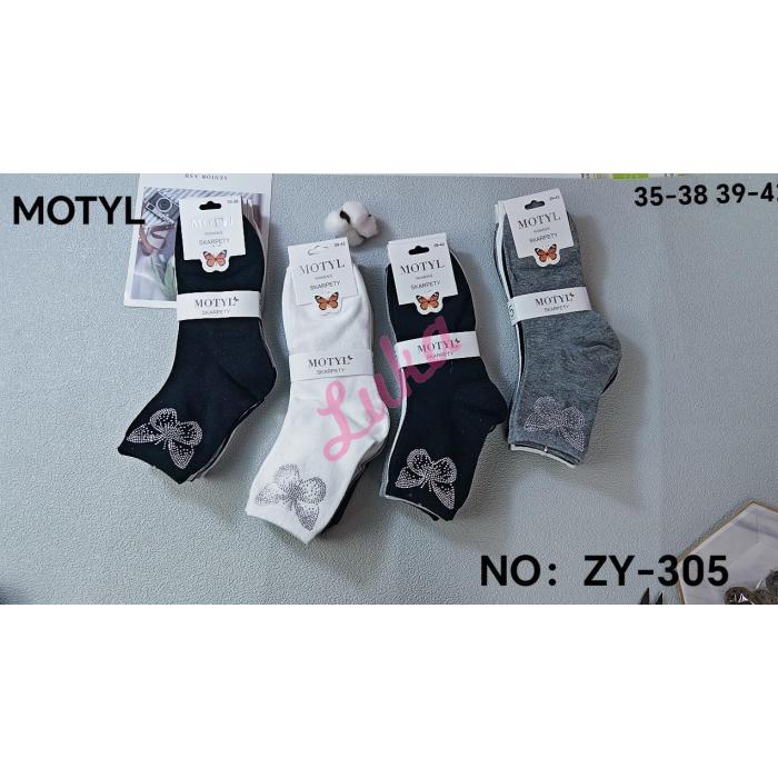 Women's socks Motyl ZY-309