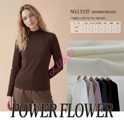 Women's turtleneck Power Flower LY-146