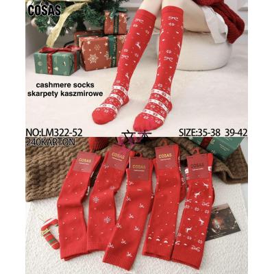 Podkolanówki damskie Cosas LM322-51 CASHMERE