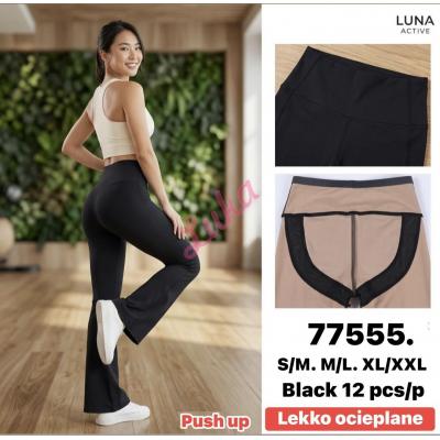 Legginsy damskie NOO-779204 Ocieplane