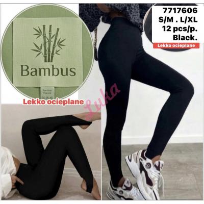 Legginsy damskie NOO-775256 Ocieplane
