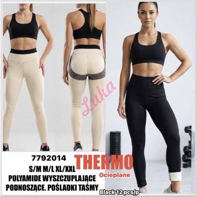 Legginsy damskie NOO-775256 Ocieplane