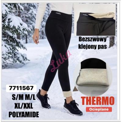 Legginsy damskie NOO-7792014 Ocieplane