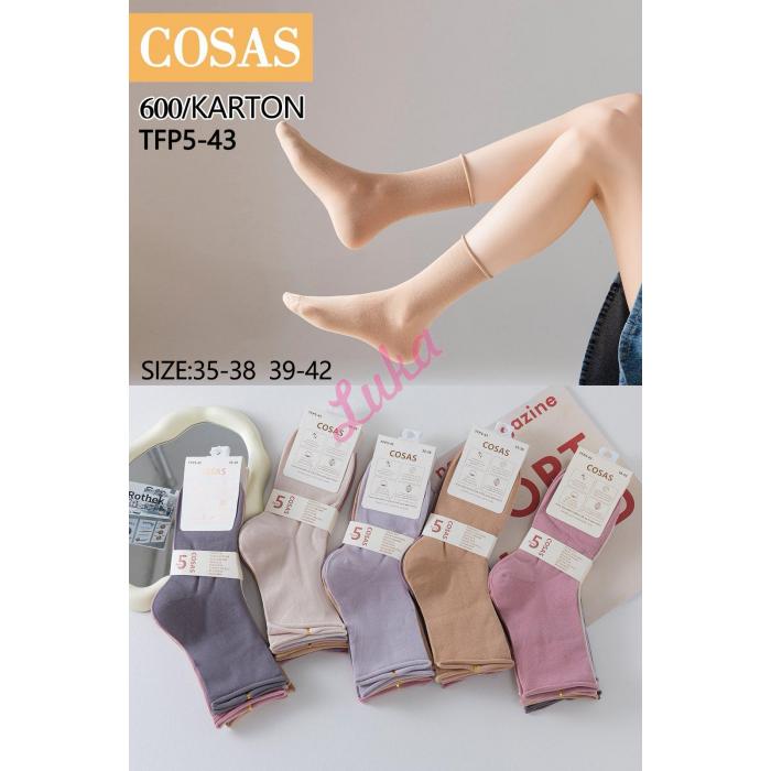 Women's pressure free socks Cosas TFP5-42