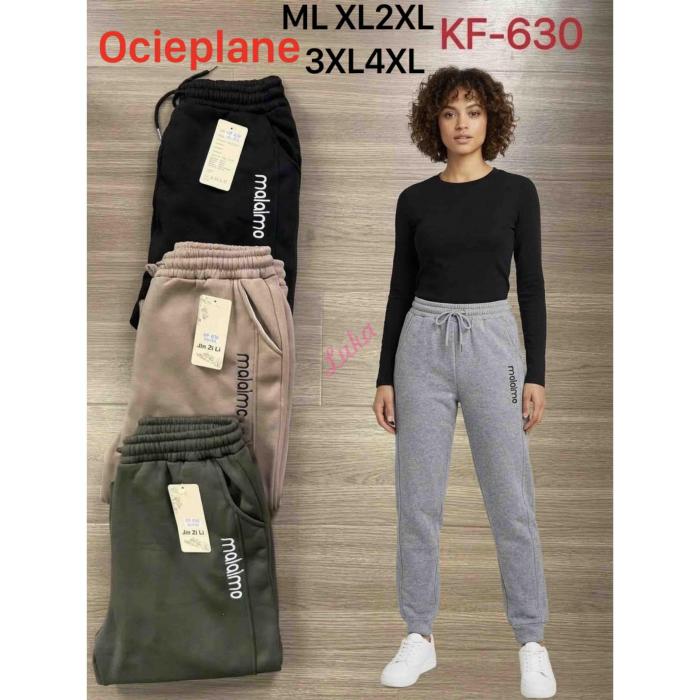 Spodnie damskie FLO-KF631 Ocieplane