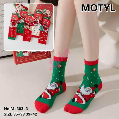 Women's socks Motyl M-303-3