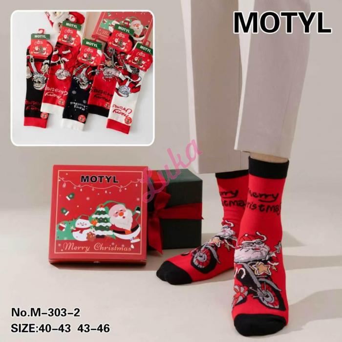 Men's socks Motyl M-303-1