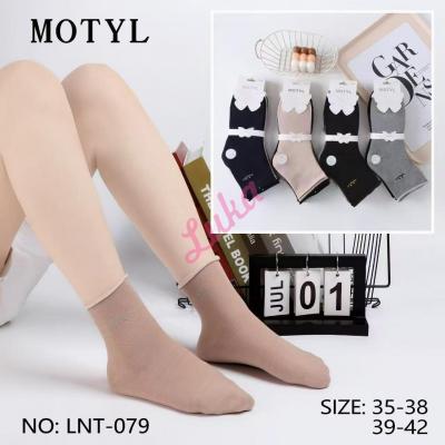 Women's pressure free socks Motyl LNT-079