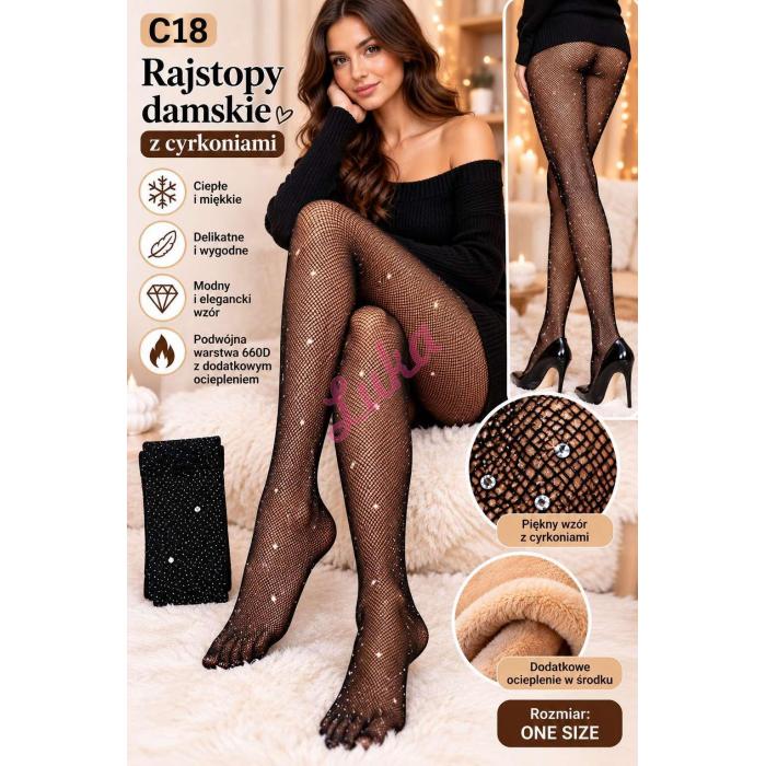 Rajstopy damskie C18-1834 Second Skin