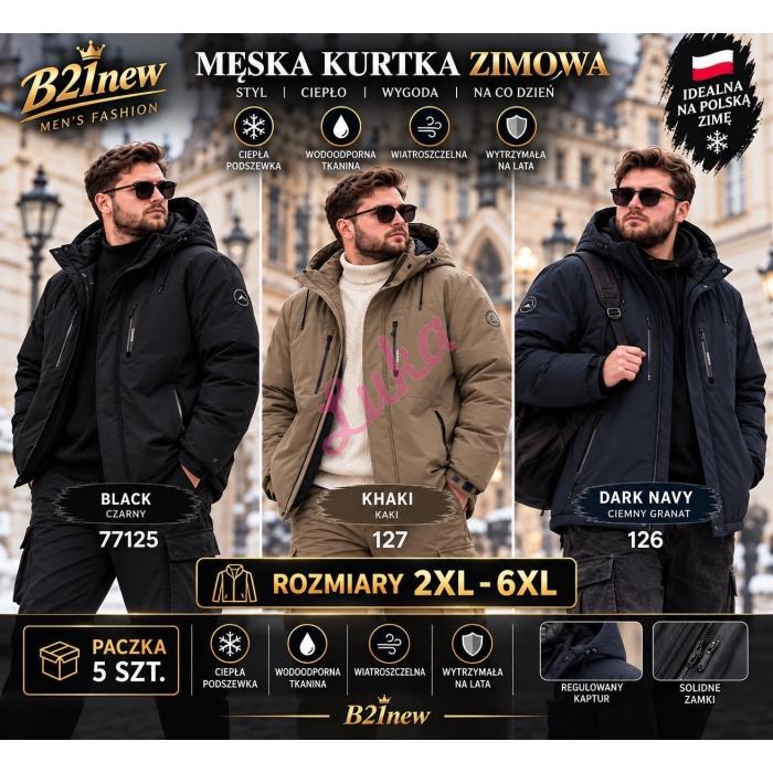 Kurtka męska B21-77125